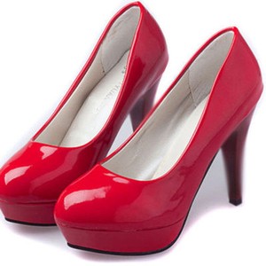 Las mejores ofertas en Tacones de cuña rojo sin marca para mujeres | eBay