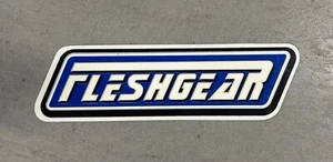 NEW FLESH GEAR MOTO BMX SURF MX SKATE SUP SNOW GOLF MOTOCROSS STICKER - Picture 1 of 1