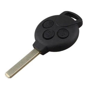 4 Buttons Flip Keyless Entry Remote Folding Key Fob Shell For Smart Fortwo 451 - Picture 1 of 4