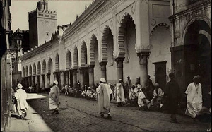 Alger Algier Algerien al-Dschazā’ir AK ~1920/30 Mosquee rue de la Marine Moschee - Picture 1 of 2