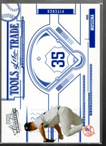 B2513- 2005 Absolute Memorabilia Herramientas De Comercio Azul #46 Mike Mussina - Imagen 1 de 2