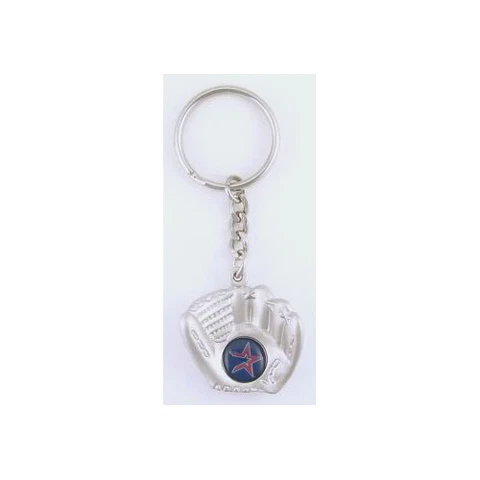 Houston Astros Glove Keychain Key Chain MLB Keyring New Cover