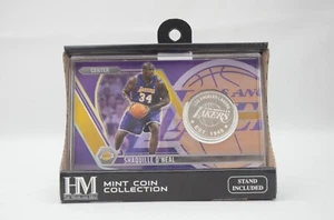 The Highland Mint Coin Collection Shaquille O'Neal Stand Included New in Box - Picture 1 of 6