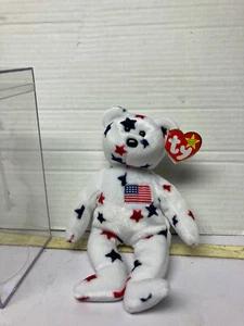 Rare! Retired! New! Ty Beanie Babies / Glory the Bear / - Picture 1 of 3