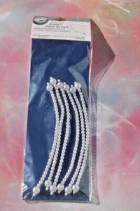 Adornos con corbatas de perlas Wilton con acentos de novia y fiesta, ¡nuevo ENVÍO GRATUITO! - Imagen 1 de 4