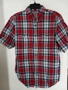 Carhartt Herren Relaxed Fit Button Front Pocket Kurzarm Hemd Gr. M - Bild 1 von 3