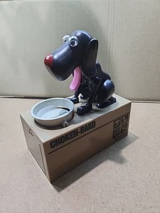 VINTAGE CHOKEN-BAKO MONEY BOX COIN EATING DOG/ROBOTIC - Picture 1 of 3