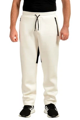 Scuderia Ferrari Men's White "Scuba -Like" Joggers Track Pants US L IT 52 — 第 1/4 张图片