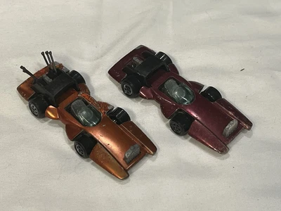 Johnny Lightning Topper Leapin Limusina Lote de 2x - Rosa y Naranja Foto 1 de 4