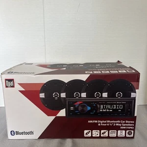 DUAL XDM17SPK4 Autoradio Bluetooth USB MP3 Siri/Google Assist & 4 Lautsprecher 6,5" - Bild 1 von 8