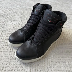 TCX 9400W Street Ace WP High Top Motorcycle Shoes Men Size 8.5 Leather T-Dry - Picture 1 of 18