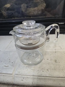 Pyrex Glas 7756-B 6 Tassen Kaffeemaschine Kaffeekanne - Bild 1 von 11