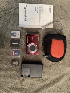 Sony Cyber-shot DSC-W370 14.1MP Digitalkamera - Burgandy Red GETESTET - Bild 1 von 10