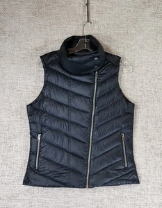 Patagonia Prow Down Puffer Vest Womens S Black Full Zip Pockets High Neck - Bild 1 von 12