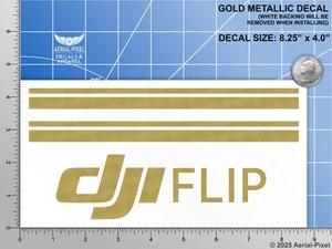 DJI Flip Drone Case Decal  for Nanuk Pelican GoProfessional GPC & More - Picture 1 of 21