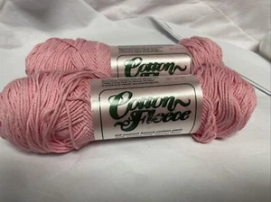 2 Cotton Fleece Yarn CW-240 Pinkaboo- Brown Sheep Company USA - Picture 1 of 5