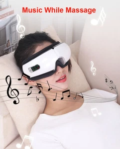 Eye Massager Vibration Hot compress Acupoints Bluetooth Music Smart Eye Care - Picture 1 of 10
