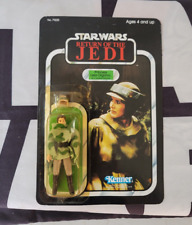 Princess Leia Combat Poncho 1984 STAR WARS Kenner 77 Back NEW SEALED UNPUNCHED