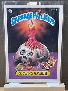 1987 Topps Garbage Pail Kids #328A GLOWING AMBER GPK Original Series 8 - Picture 1 of 2