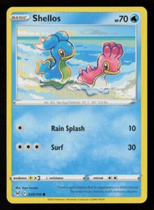 Shellos SWSH11: Lost Origin #039/196 Common Pokemon Card - Picture 1 of 2