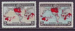 Canada 1898 SC 85-86 MH Set Chrstimas - Picture 1 of 2