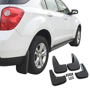 Fits Chevy Equinox Mud Flaps 2010-2017 Guards Splash 4 Piece Front Rear Full Set