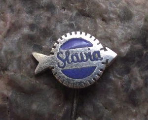 Antique Slavia Czechoslovakia Air Weapons Factory Arrow Logo Gun Rifle Pin Badge - Picture 1 of 2