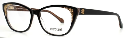Gafas para mujer ROBERTO CAVALLI Capannori 5033 001 negras doradas 54-15-140 B:40 Foto 1 de 4