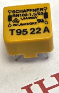 RN102-1.5-02 CHOKE, COM/ASYM MODE, 2X1.6MH, 1.5A - Picture 1 of 2