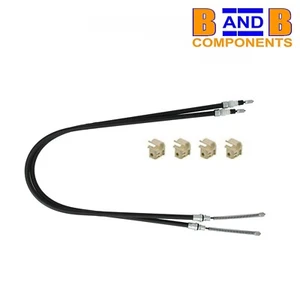 SMART HANDBRAKE CABLES x 2 PARKING BRAKE 451 42 CABRIO A1541 - Picture 1 of 8