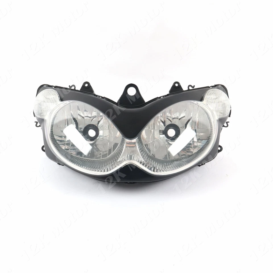 Headlight Front Head Nose Light Assembly For Kawasaki ZZR1200 2002 2003 2004 05 Foto 1 de 4