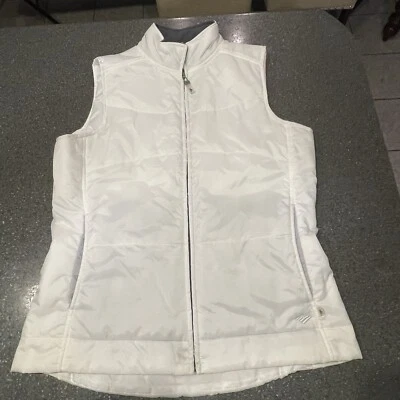 Chaleco deportivo Alo cremallera completa para mujer grande marfil blanco crema en muy buen estado aire libre Foto 1 de 4