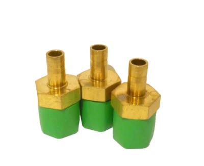 Lot of (3) New Swagelok Brass 1/2" Male NPT x 3/8" Tube Adapters, B-6-TA-1-8 - Image 1 of 4