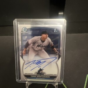 2023 Bowman Chrome 1st Auto Torin Montgomery