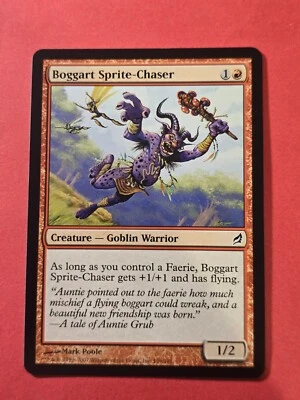 2007 Magic The Gathering Lorwyn #156 Boggart Sprite-Chaser, C, NF, cd1 - Image 1 of 3