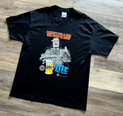 RARE! Vintage 1994 Miller Lite Halloween MUMMY Full Graphic Shirt Men's Size XL - Image 1 of 4