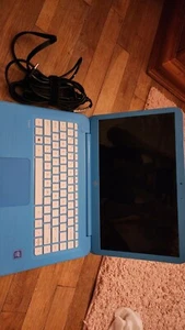 HP Stream Laptop 14-ax0xx Win 10 Intel Celeron HDMI 4gb RAM 32gb Storage 14" - Picture 1 of 2