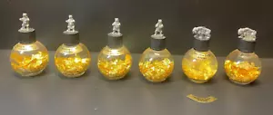 Genuine Alaska Gold Flakes in a Bottle with Bear on Lid - Picture 1 of 10