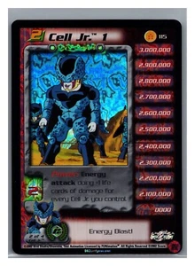 1x DBZ CCG CELL JR. 1 LV2 HOLO FOIL 115 CELL GAMES SAGA DRAGON BALL Z LIMITED - Imagen 1 de 1