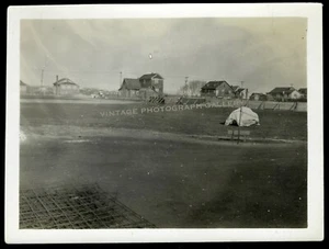 Vintage Snapshot Photo Houses Freeport - Picture 1 of 2