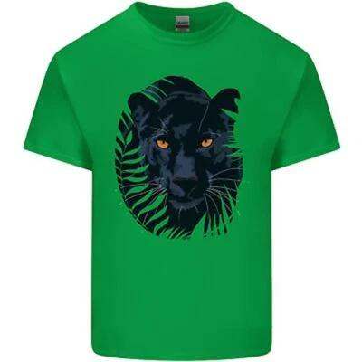 Una Camiseta De Algodón Para Hombre De Pantera Negra - Imagen 1 de 4