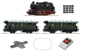 Roco 51161 / H0-DC / Start Set- Dampflokomotive BR 80 mit Personenzug OVP - NEU - Bild 1 von 1
