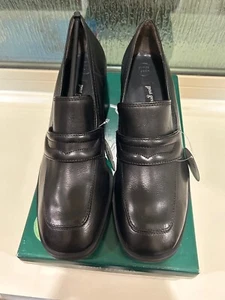Paul Green Nero Loafer schwarz Damen US Größe 7 hochwertiges Leder neu im Karton - Bild 1 von 3