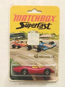 NOS 1972 Matchbox Superfast SF Ford Group STX #45 - Picture 1 of 4