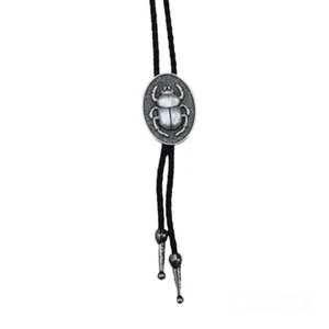 Corbata estilo vintage Western Bolo para hombre y mujer vaquero rodeo ropa informal - escarabajo - Imagen 1 de 2