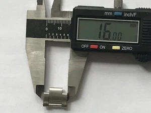 Authentic Rolex Oyster Brushed 16mm Stainless Steel Link - New Style - Picture 1 of 4