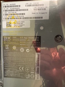 Dell IBM LTO5 SAS V2 Ultrium5 HH Drive 46X5689 00N70 46X6681 46X8404 - Picture 1 of 1