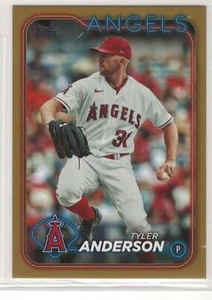 Tyler Anderson 2024 Topps Series 1 Gold parallel # /2024 Angels - Picture 1 of 1