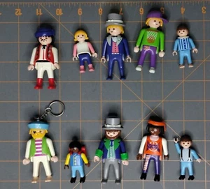 Vintage Geobra Playmobil Minifigures  Assorted Years ( Lot of 10 ) See Pictures - Picture 1 of 10