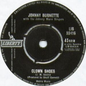 Johnny Burnette - Clown Shoes (7", Single)